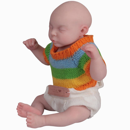 10.6-Inch Nasha Sleeping Silicone Reborn Baby Doll