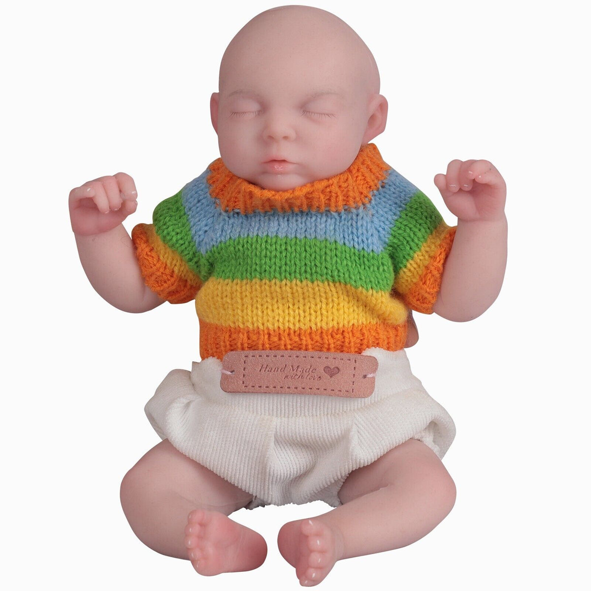 10.6-Inch Nasha Sleeping Silicone Reborn Baby Doll