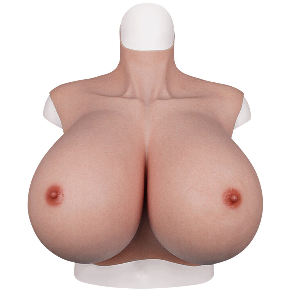 Extra-Large Silicone Breastplate — S & Z Cup, Lightweight Fill