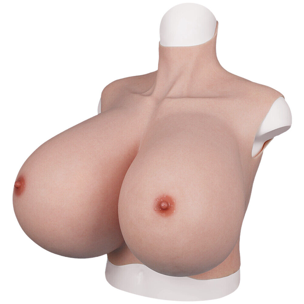 Extra-Large Silicone Breastplate — S & Z Cup, Lightweight Fill
