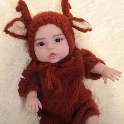 17.6-Inch Jack Full-Body Silicone Reborn Boy Doll