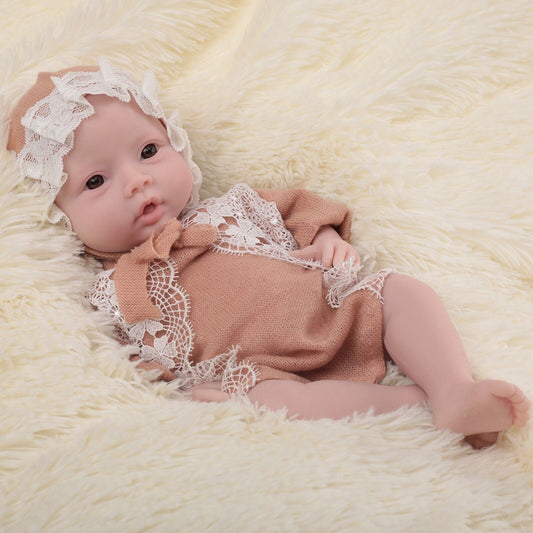 18-Inch Angel Full-Body Silicone Reborn Girl Doll