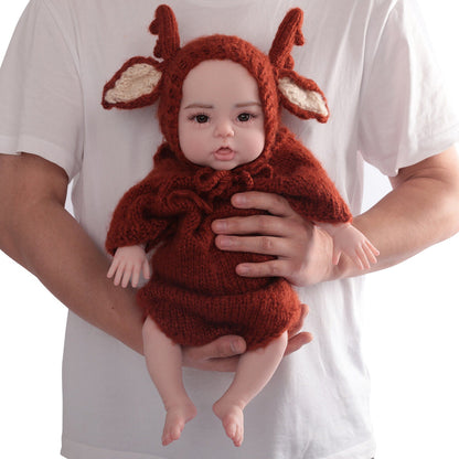 17.6-Inch Jack Full-Body Silicone Reborn Boy Doll