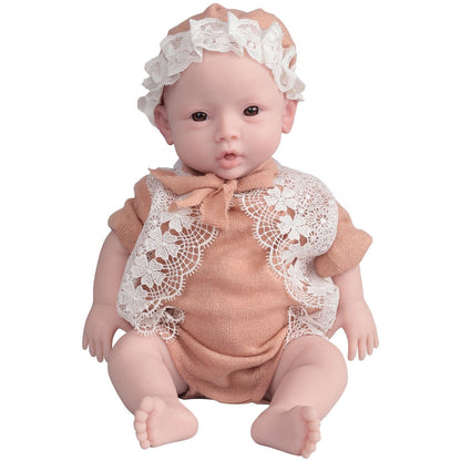 18-Inch Angel Full-Body Silicone Reborn Girl Doll