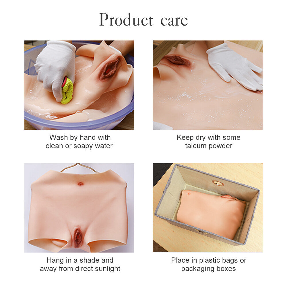 Realistic Anatomical Silicone Shaping Panty