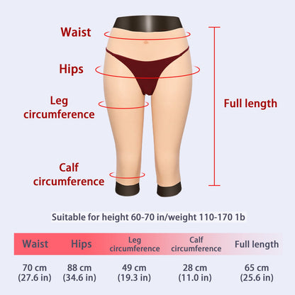 Realistic Anatomical Silicone Shaping Panty