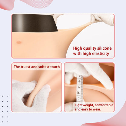 Realistic Anatomical Silicone Shaping Panty