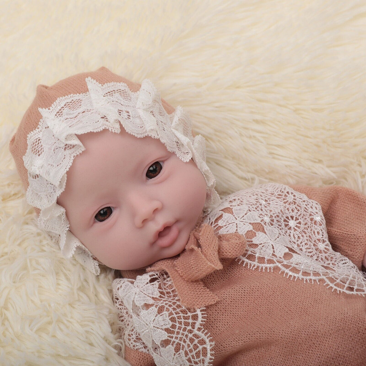 18-Inch Angel Full-Body Silicone Reborn Girl Doll