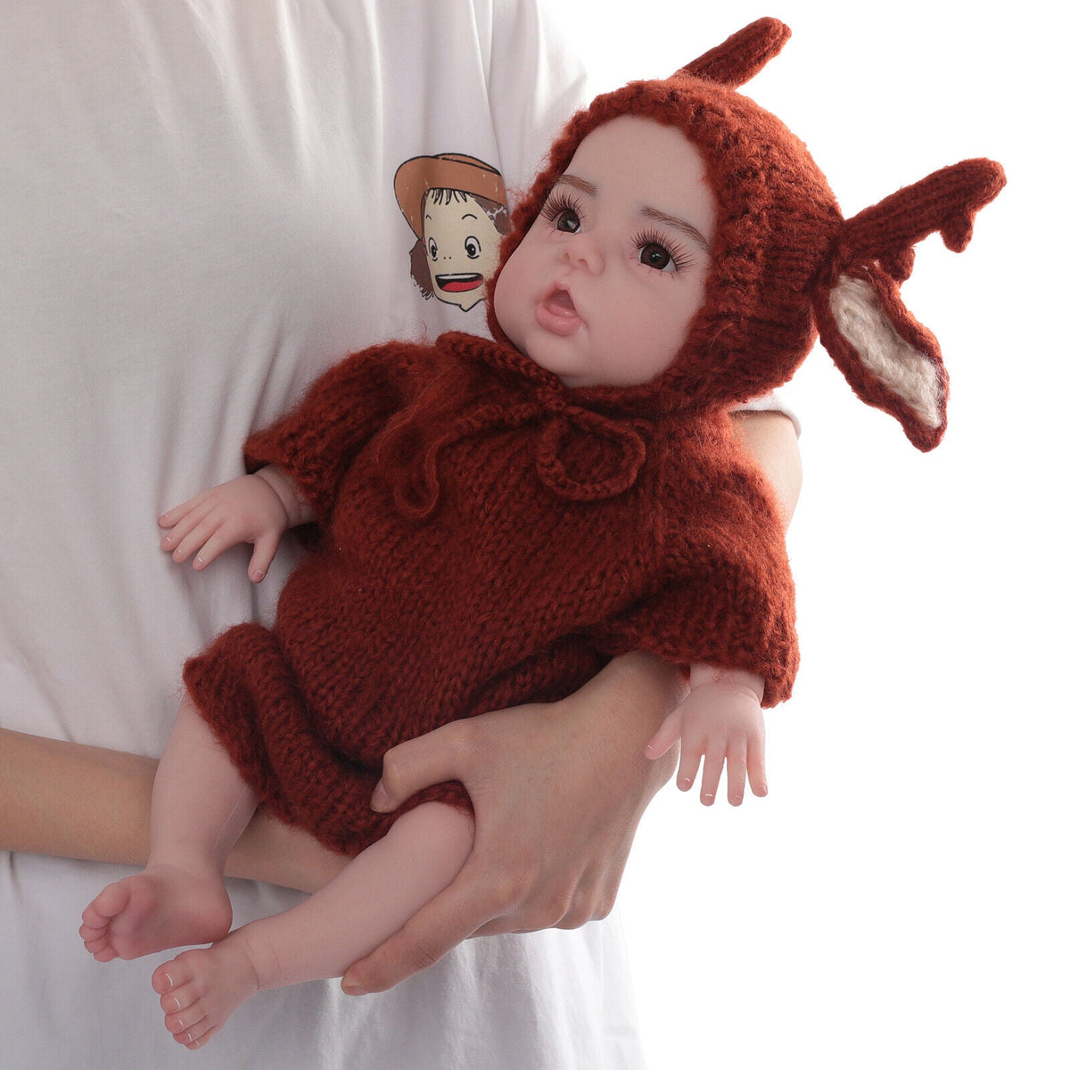 17.6-Inch Jack Full-Body Silicone Reborn Boy Doll