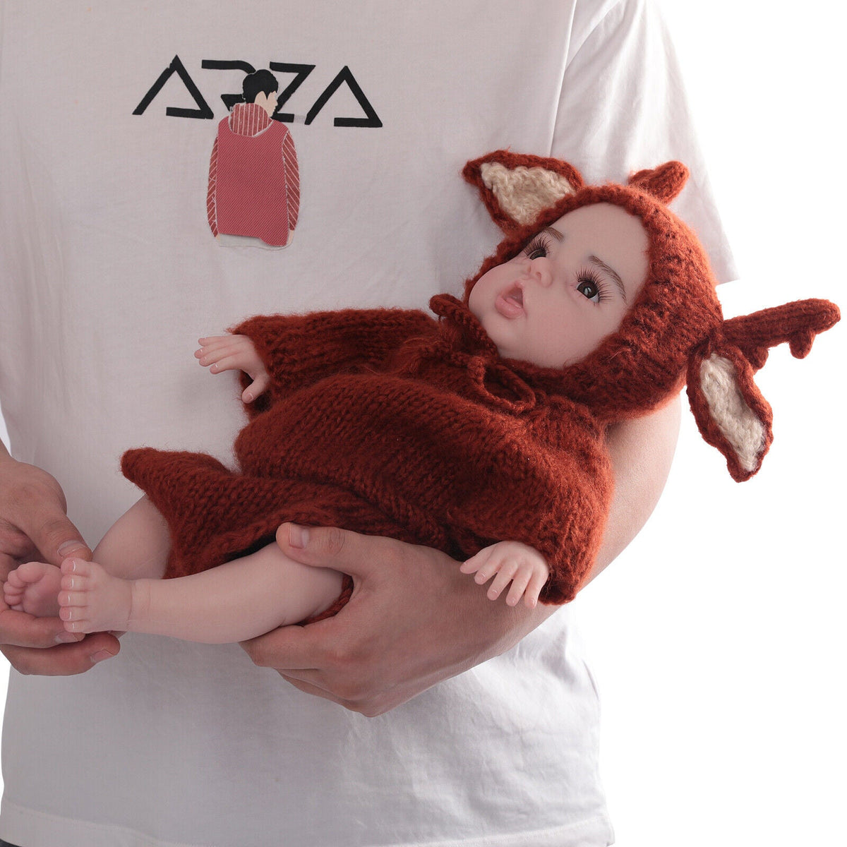 17.6-Inch Jack Full-Body Silicone Reborn Boy Doll