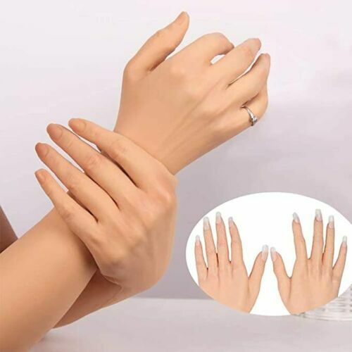 60cm Realistic Silicone Arm Gloves with Female Hands