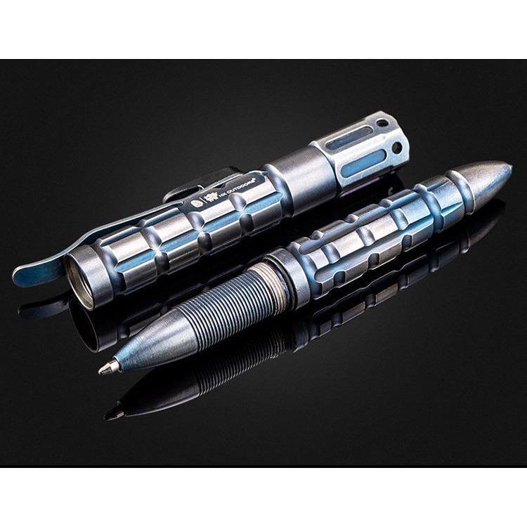 Samurai Armor Tactical Pen Flashlight