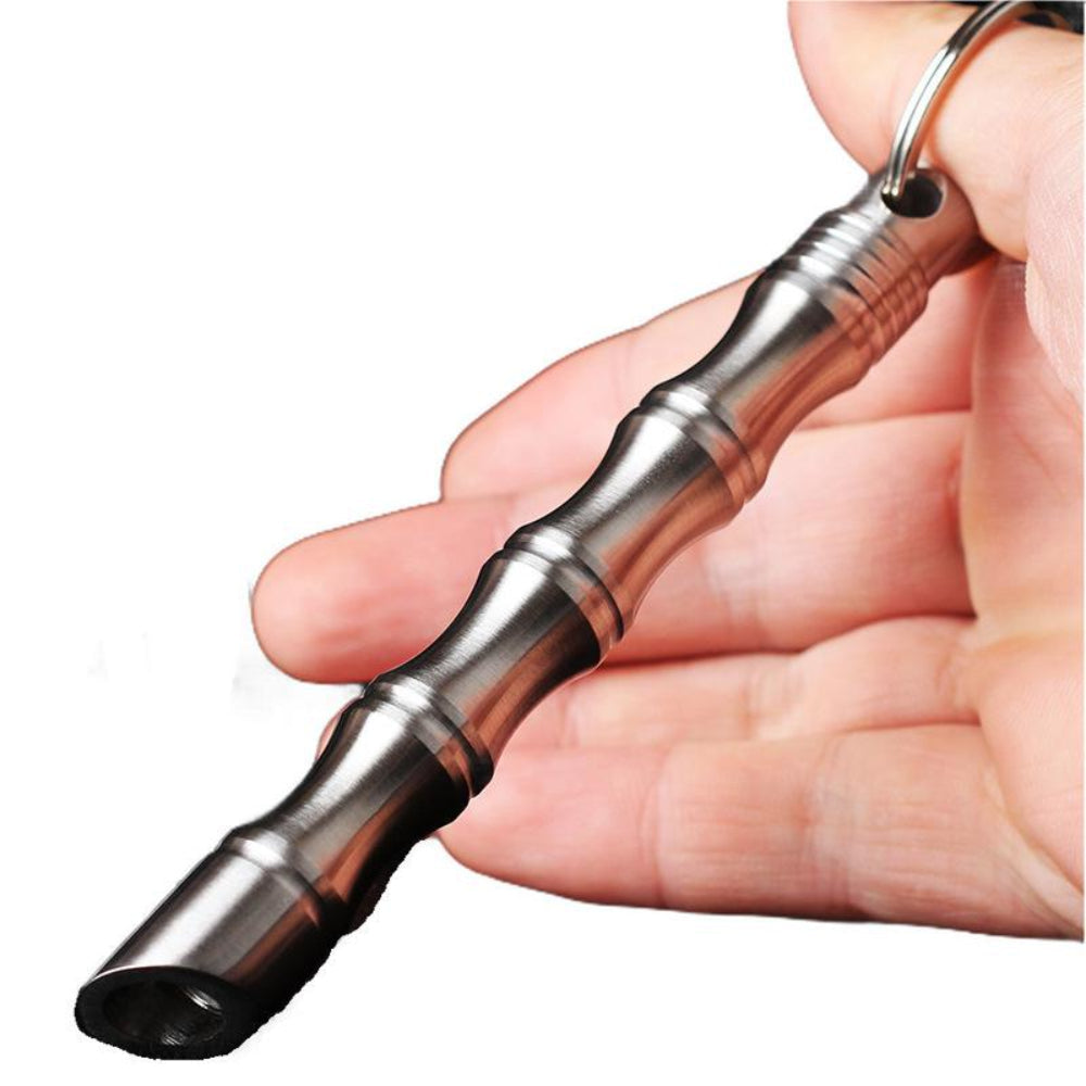 304 Stainless Steel Bamboo EDC Tool | Outdoor Emergency Carry