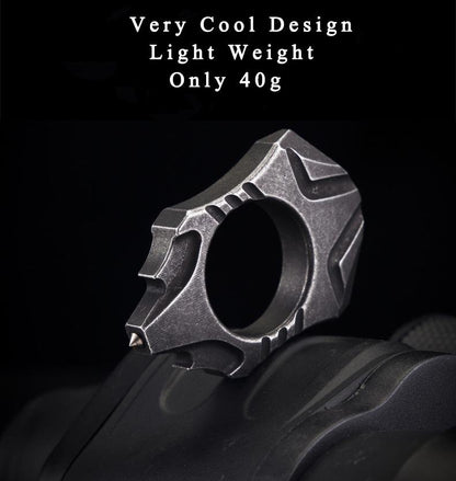 Stainless Steel Self Defense Ring