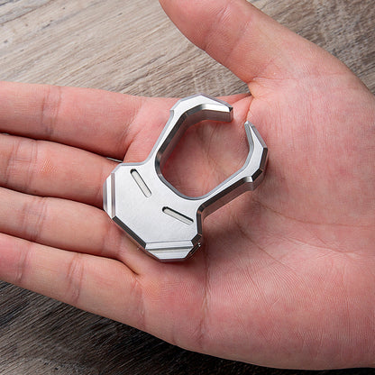 Tuning Fork Single EDC Brass Knuckle