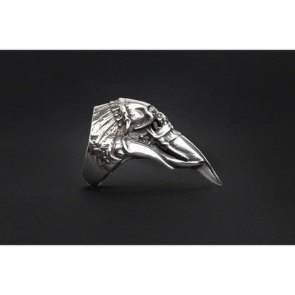 Skull & Claw Stainless Steel Self Defense Rin