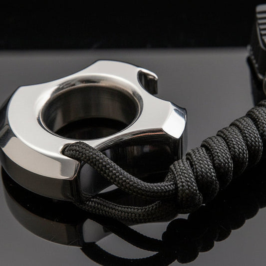 TC21 Titanium Lightweight EDC Ring Tool for Women | Bottle Opener