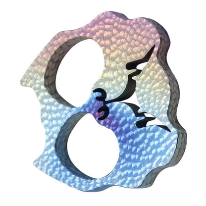 Titanium Dog Head EDC Knuckle Tool – Lightweight Creative Design