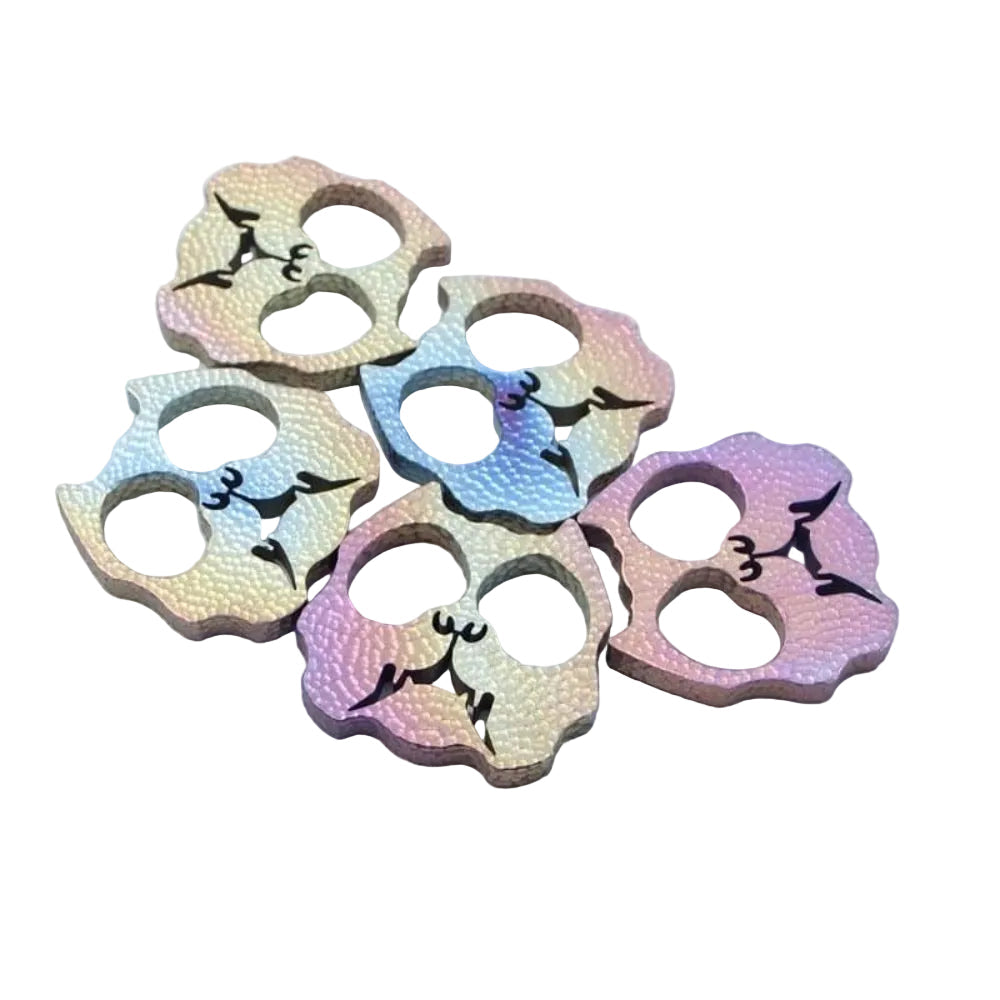 Titanium Dog Head EDC Knuckle Tool – Lightweight Creative Design