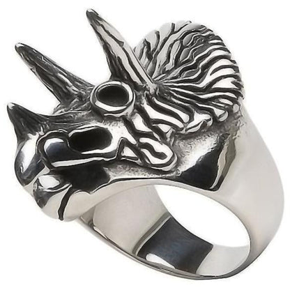 Heavy Stainless Steel Self Defense Ring – 316L Solid Safety Jewelry