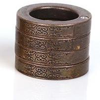 Zinc Alloy Folding Brass Knuckles Self Defense Tools For Women